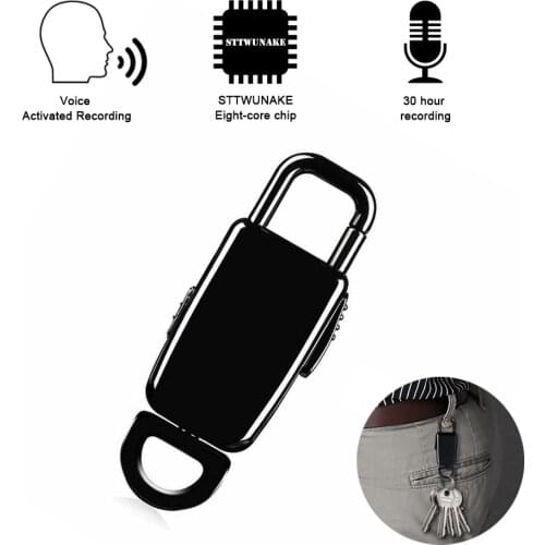 STTWUNAKE voice recorder mini recording micro dictaphone audio sound digital professional flash drive secret record activated