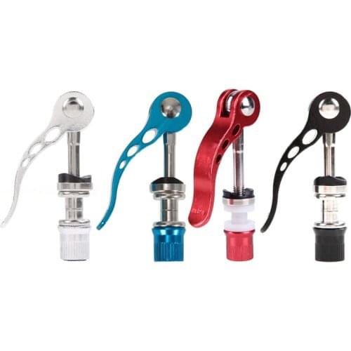 Outdoor Aluminium Alloy Quick Release MTB Bike Bicycle Seat Post Clamp Seatpost Skewer Bolt Cycling Parts RW