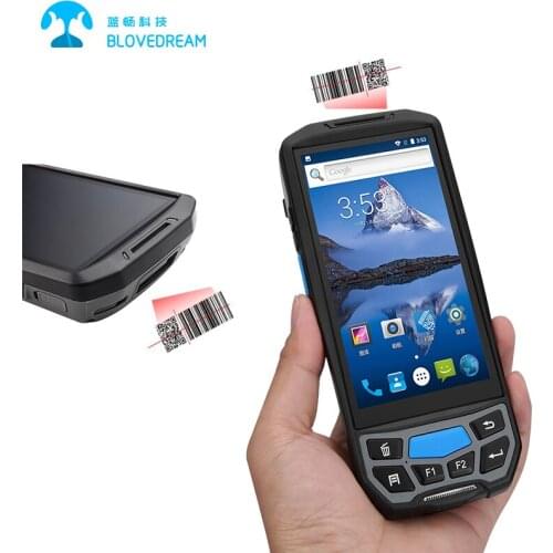 On Sale! Handheld POS Terminal 1D/2D QR Barcode Scanner Bluetooth WIFI PDA Android 7.0 Wireless Portable Bar Code Rearder