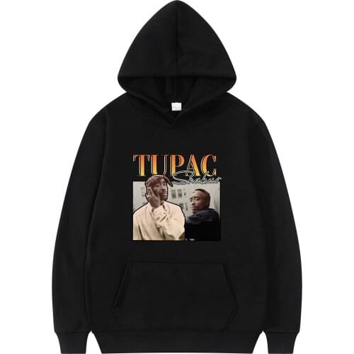 Awesome Rapper 2pac Hoodie Men Women Fashion Hoodies Legends Playboi Carti Oversized Hip Hop Hooded Sweatshirt Vintage Coat Tops