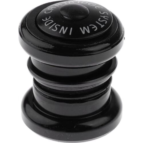 Bike Headset Road Bike Cycling Threadless Headset Mountain Bike Accessories Black Brand New and High Quality