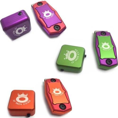 Xmlivet Original Omin Aluminum Alloy Billiard Snooker Chalk Holders/Snooker Chalk Cases High Quality Billiards Accessories