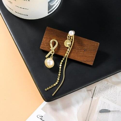 FACEINS Long Tassel Earrings For Women Crystal Ring Earrings Female Fashion Exaggerated Pendants Earring Statement Ear Ring