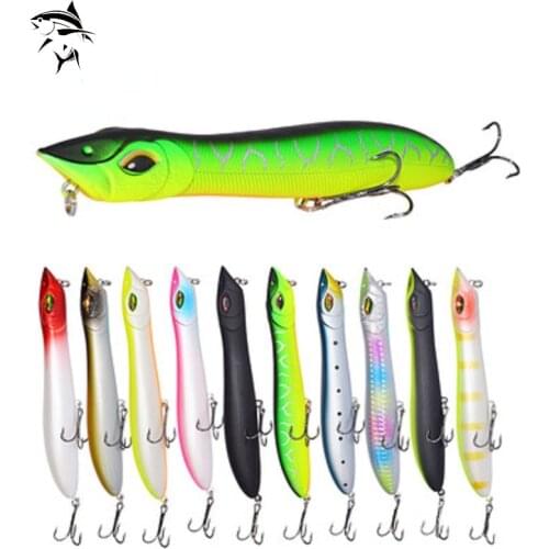 1pcs Popper Fishing Lures 26g/140mm Topwater Lure Isca Artificial Crankbait Fishing Lure Fish Swim Bait Fishing Tackle