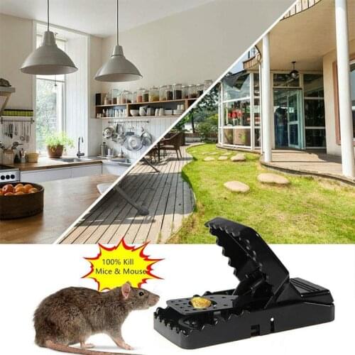6pcs Reusable Plastic Mouse Trap Rat Mice Catching Small Rat Traps Mouse Pest Killer Mouse Snap Traps Rodent catcher for Home