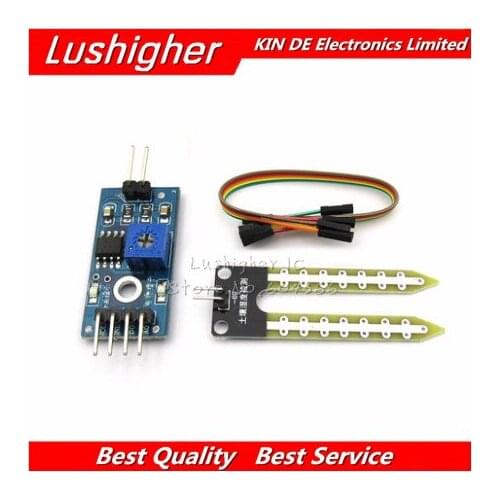 5pcs Soil Hygrometer Humidity Detection Module Moisture Water Sensor Soil Moisture