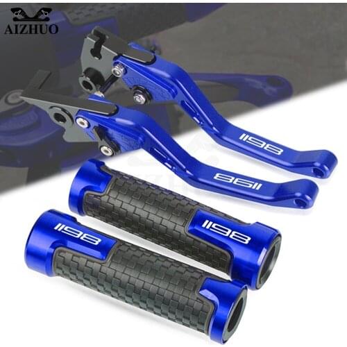 Motorcycle Brake Clutch Levers FOR DUCATI 1198 S R 1198 R 2009-2011 2010 CNC Aluminum Handlebar Handle Hand Grips Accessories
