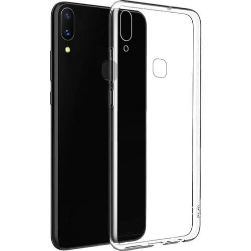 Suitable For Vivo Y85 Transparent Cover, Simple Silicone Cover And Shockproof Mobile Phone Case