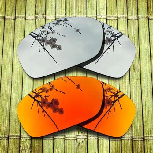 Polarized Replacement Lense For-Oakley Hijinx Sunglasses Frame - Chrome & Red Combine Options