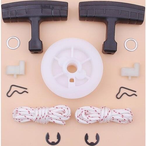 Recoil Starter Pulley Rope Handle Grip Pawl Kit For Stihl MS191 MS192 MS 191 192 Chainsaw 1123 195 0400