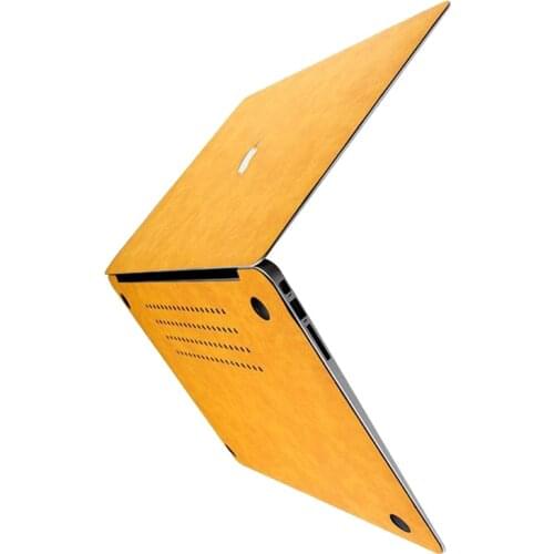 Laptop Sticker for MacBook Pro 16 13 inch 2019 A2141 A2159 Air 13 A2179 A1932 Retina A1707 Top & Bottom PU Leather Skin Cover