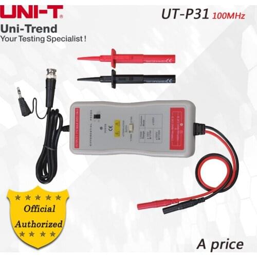UNI-T UT-P31 High voltage differential probe 100MHz 1.5kV; oscilloscope High voltage differential probe, for UTD/UPO series
