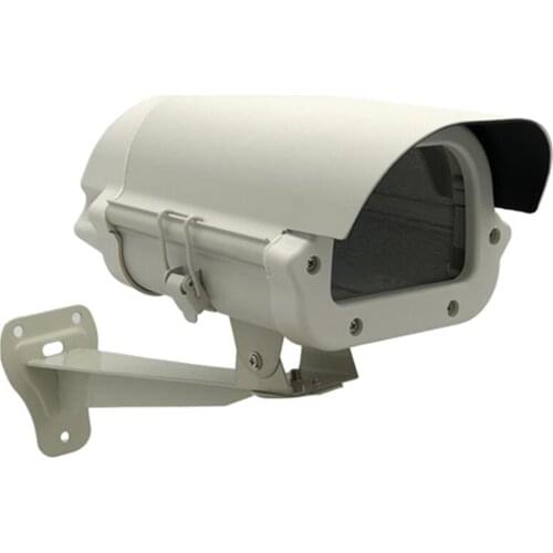 6" IP66 Waterproof Security CCTV Camera Housing Shell 240x1350x100mm Aluminum Alloy Outdoor Enclosure Casing with Mount Bracket