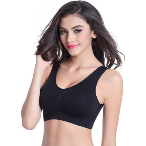 Women Bras With Pads 3pcs/set Comfortable healthy Seamless Plus Size Bra Vest Bralette Push Up Brassiere Sexy Female Lingerie