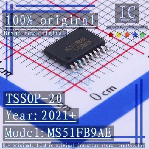 2021+ 100% Brand new original 5PCS-20PCS MS51FB9AE TSSOP-20 8-bit microcontroller