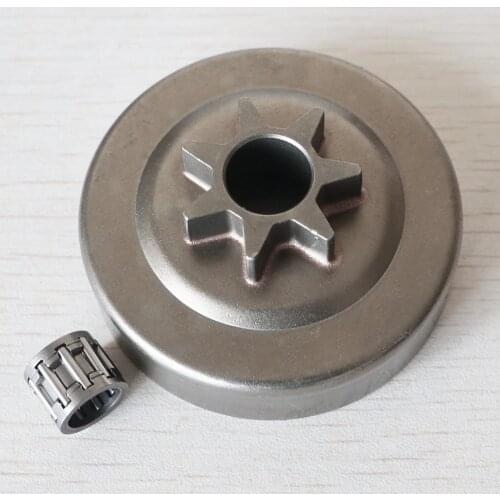 .325" 7T Clutch Drum Sprocket Bearing replacement For Husqvarna 137 142 Chainsaw Parts