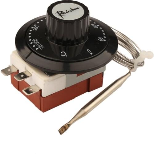 TS-320SB Korea Rainbow Dital Capillary Thermostat 50-320 Celsius Three Feets Tempering Switch 3 Pins Temperature Controller