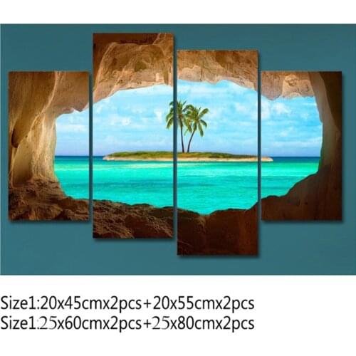 5d diamond painting, sea mean beauty scenic, diy diamond pattern kits, diamond embroidery, picture of rhinestones home decor