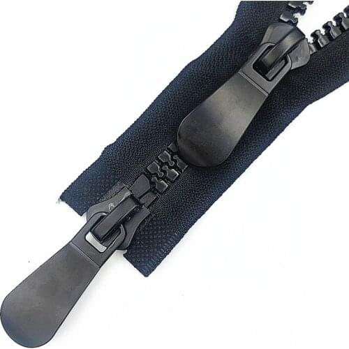 #15 60cm -120cm Huge Two Way Separating Plastic Zippers for Sewing, Cotton Clothing, Winter Coat Heavy Duty Zippers Bulk