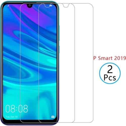 Case for huawei p smart 2019 cover tempered glass screen protector on psmart smar smat samrt protective phone coque global armor