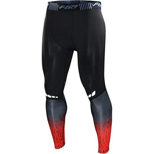Mens Gym Compression Leggings Sport Training Pants Men Running Tights Trousers Men Sportswear Dry Fit Jogging Pants
