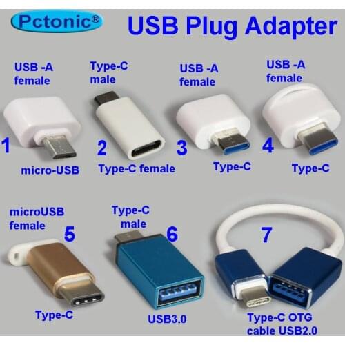 Type-C USB OTG adapter to micro-USB type-A USB3.0 female to male converter phone USB cable for storage drive huawei