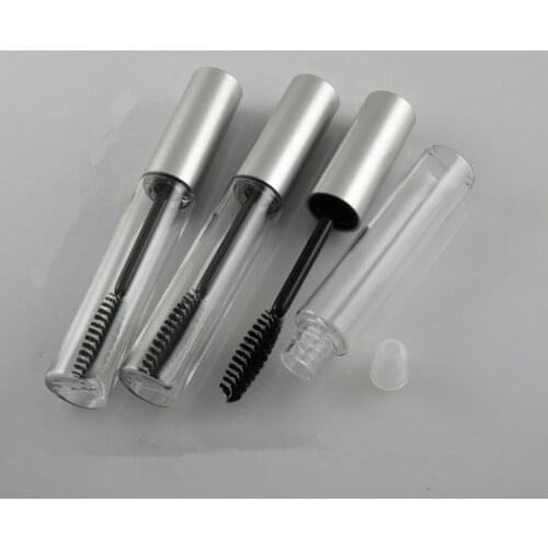 Plastic DIY Empty Mascara Tubes with Eyelash Wand Brush Grow Eyelash Cream Container Bottle Vials 10ml Containers 200pcs/lot