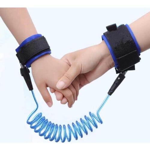 Kids Baby Safety Walking Harness Anti-lost Strap Wrist Leash Children Hand Belt Rope Length 1.5M