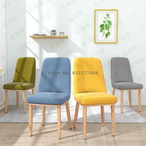 Nordic light luxury dining chair bedroom home casual simple makeup nail milk tea shop backrest stool dormitory desk chair