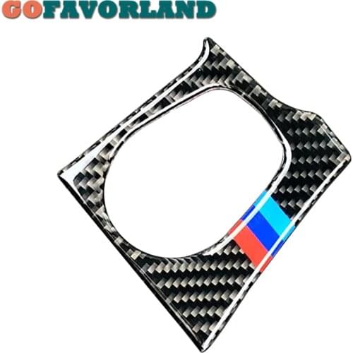 Carbon Fiber Car Engine Start Button Interior Trim Sticker For BMW 3 Series F30 2012-2019 F31 2012-2019 F34 2014-2020 4 Series