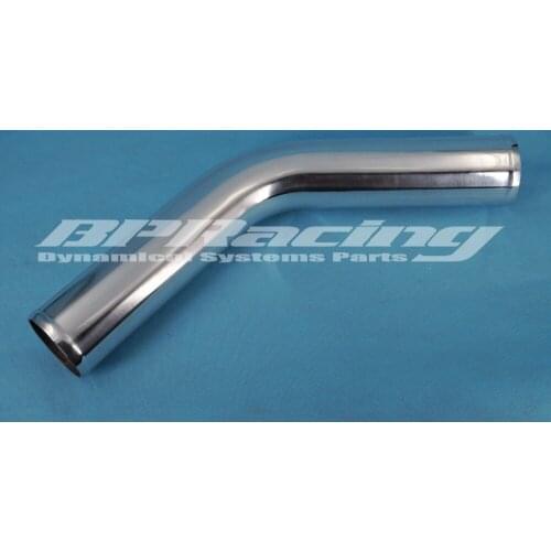 2" Inch /51mm/45 degree Universal Polished DIY aluminum pipe /Thickness 2mm/intercooler pipe / air intake pipe/ Can be welded