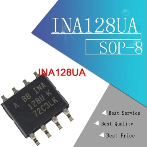 1PCS INA128UA INA128 INA128U SOP-8