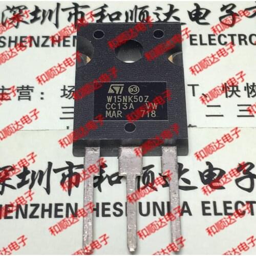 10pcs/lot STW15NK50Z New stock TO-247 500V 14A