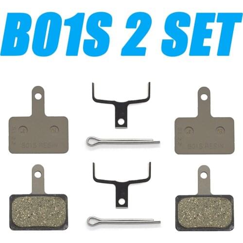 2 Pair TEKTRO E10.11 ZOOM B01S Brake pads Resin Disc Brake Pads for MT200/M315 / M355 / M395 / M446 / M575/ M485 / M445