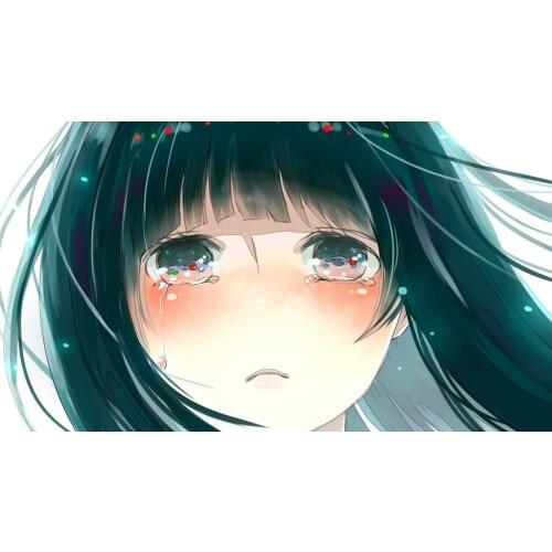 24style Choose Anime Face Art Film Print Silk Poster for Your Home Wall Decor 24x36inch