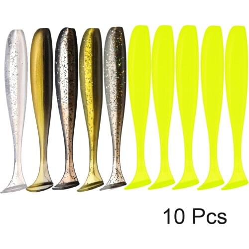 5.5cm Impact Ring Shad Fishing Lure Soft Plastics Baits Swimbait Jigging Lure Artificial Baits