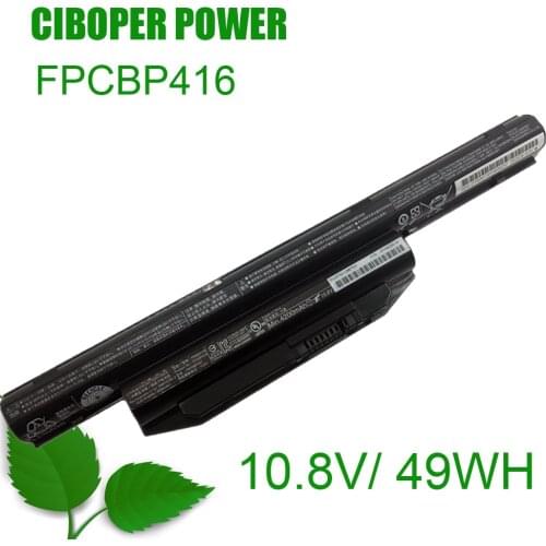 Genuine-Q Laptop Battery FPCBP416 10.8V 49Wh 4500mAh FMVNBP231 FPB0311S For A544 AH564 E733 SH904 FPCBP426 FMVNBP228 FMVNBP234