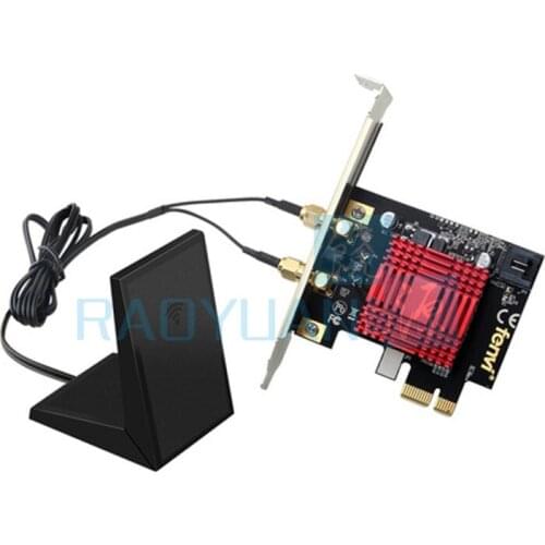 Dual band 802.11ac Wifi Gaming Desktop Wireless PCI-E Adapter Killer AC 1200Mbps Wifi PCi Express Wireless Card + Bluetooth 4.1