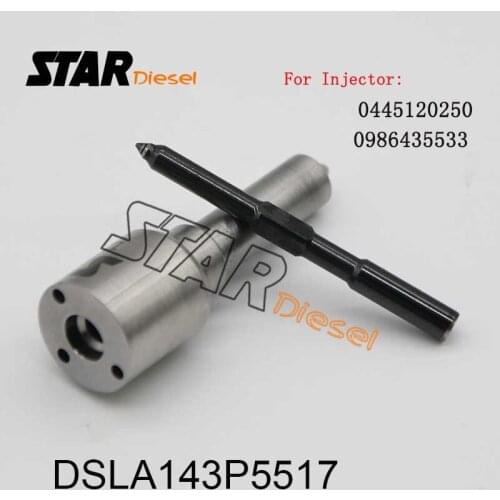 Injector Sprayer DSLA143P5517 Diesel Nozzle Tip DSLA 143P 5517 Auto Parts Nozzle Set 0 433 175 517 for 0445120250 0986435533