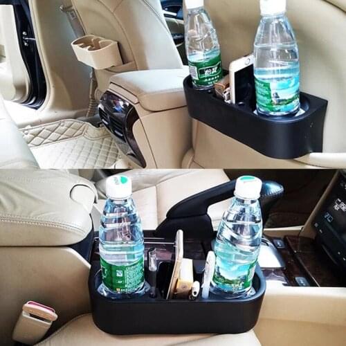 JEAZEA Car Accessories Interior Multi-function Cup Drink Phone Holder Organizer Mount Seat Gap Storage For VW BMW Nissan Ford