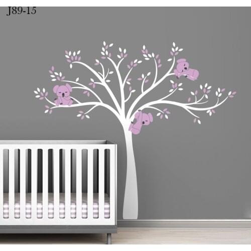 159*219cm Family Tree Wall Sticker DIY Cute Koala Baby Room Decoration Mural Wallpaper