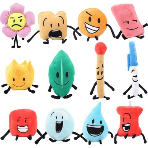 Leafy Plush Toy Stuffed Toys For Baby Pillow Birthday Gift Decor Kawaii Firey Plushie