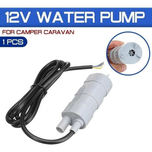 DC 12V High Pressure DC Submersible Water Pump Micro Motor Water Pump For Garden Fountain Aquarium Summer For Camper Caravan