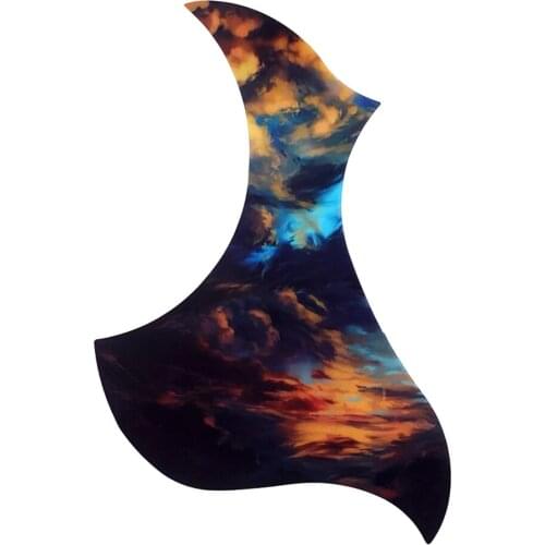 Bird Shape Acoustic Guitar Self-adhesive Pickguard for Acoustic Guitar