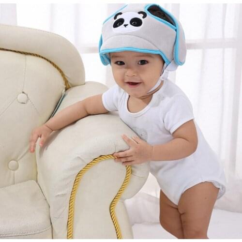 Baby Toddler Cap Anti-Collision Protective Hat Baby Adjustable Safety Cap Cute Kawaii Soft Head Security Baby Accessories