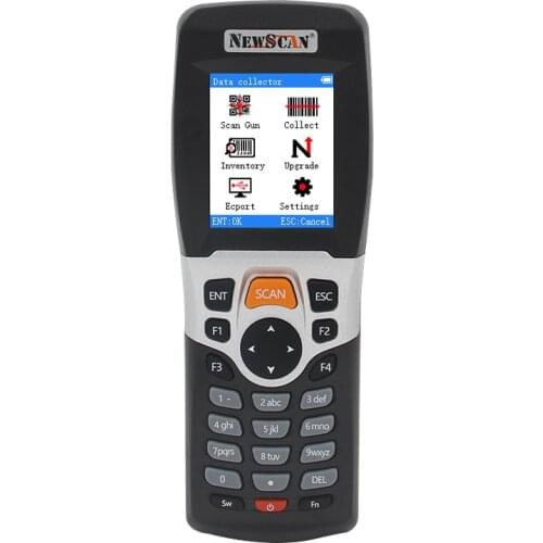 Barcode Scanner PDA NS3309 Collector 1D Code Reader Repeat Alarm Count LCD Display Storage Inventory Handheld