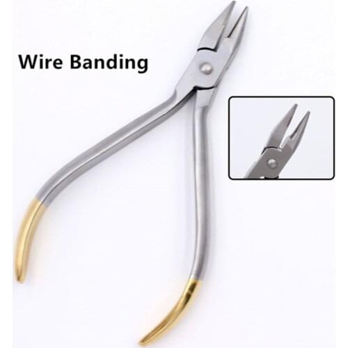 Dental Forceps For Dentist Orthodontic Plier Weingart NITI wire back plier