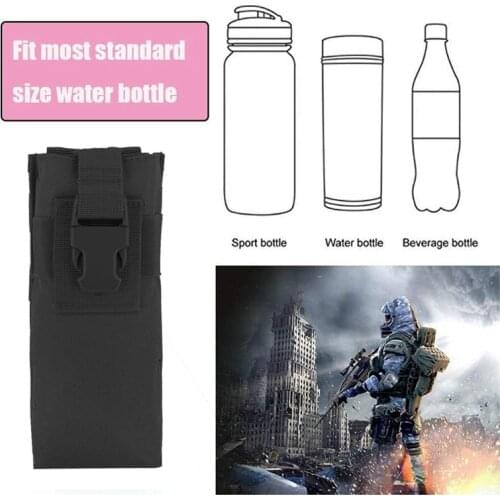 Hunting Walkie Talkie Bag Tactical Radio MOLLE Pouch Nylon Lightweight Military Water Bottle Interphone Storage Bag Pouch