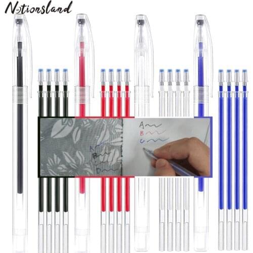 Heat Erasable Pens Fabric Marking Pens with 20 Refills for Quilting Dressmaking Tailors Chalk Pencils Chalks Sewing Supplies