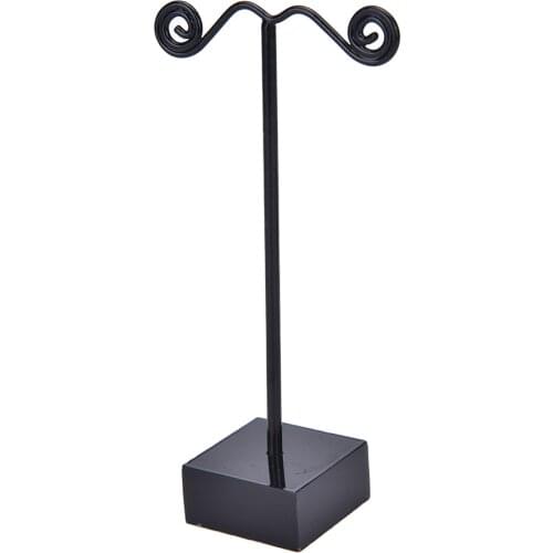 High Quality Acrylic Metal Tree Earring Necklace Jewelry Display Stand Rack Holder 1Pc